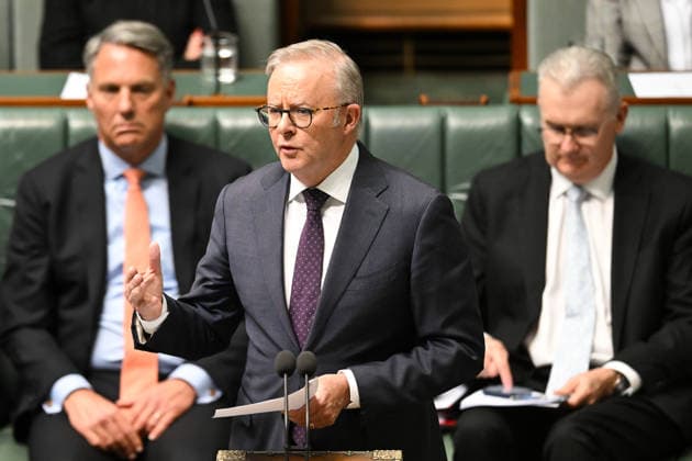 QUESTION TIME, Australian Prime Minister Anthony Albanese speaks during Question Time in the House of Representatives at Parliament House in Canberra, Thursday, September 17, 2026. ( NO ARCHIVING CANBERRA AUSTRALIAN CAPITAL TERRITORY Australia  Copyright: xLUKASxCOCHx 20260917192642619360