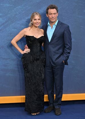 Sienna Miller and Dominic West attends War World premiere at Odeon Luxe Leicester Square in London, England. UK. Wednesday 16th September 2026. Copyright: xJamesxWarrenx ae8hd454
