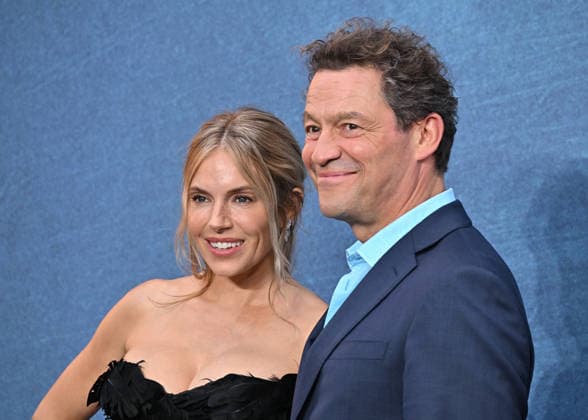 Sienna Miller and Dominic West attends War World premiere at Odeon Luxe Leicester Square in London, England. UK. Wednesday 16th September 2026. Copyright: xJamesxWarrenx ae8hd460
