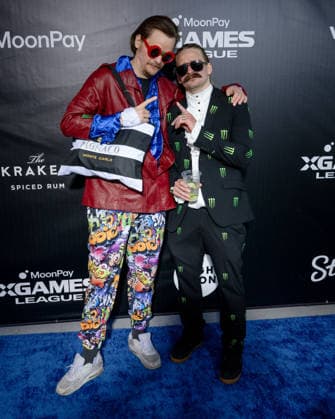 September 16, 2026, Los Angeles, California, USA: HALLDOR HELGASON attends the 2026 MoonPay X Games League Winter Draft blue carpet. Los Angeles USA  - ZUMAb173 20260916_aap_b173_020 Copyright: xBillyxBennightx