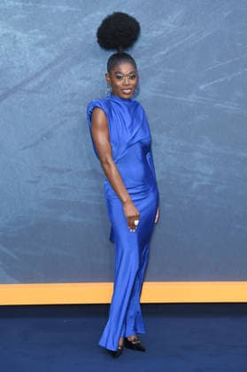 Akiya Henry at the world premiere of the Sky Now series *War* at the Odeon Luxe Leicester Square in London, September 16, 2026 Foto:xS.xVasx xFuturexImagex war_6767