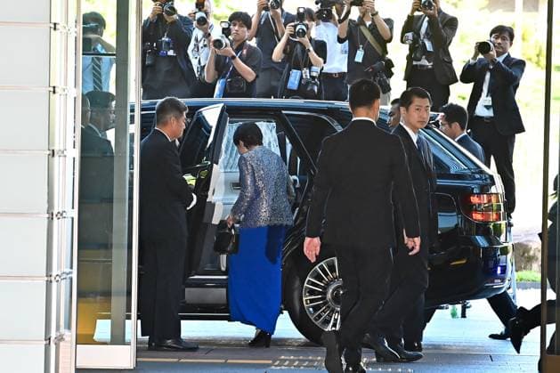Japan’s ruling LDP reshuffles leadership ahead of Cabinet government reshuffle TOKYO, JAPAN - SEPTEMBER 17 : Japanese Prime Minister Sanae Takaichi leaves the Prime Minister’s Office following an extraordinary Cabinet meeting ahead of the formation of her reshuffled government in Tokyo, Japan, September 17, 2026. David Mareuil Anadolu Tokyo Japan. Editorial use only. Please get in touch for any other usage.  Copyright: x2026xAnadoluxDavidxMareuilx