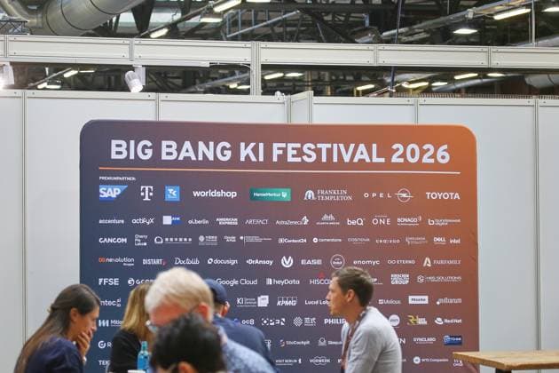 Berlin, Germany, September 17, 2026: BIG BANG KI Festival attendees at the venue Copyright: xdtsxNachrichtenagenturx dts_134970