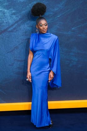 Akiya Henry at the world premiere of the Sky Now series *War* at the Odeon Luxe Leicester Square in London, September 16, 2026 Foto:xJ.xEdwardsx xFuturexImagex war_6909