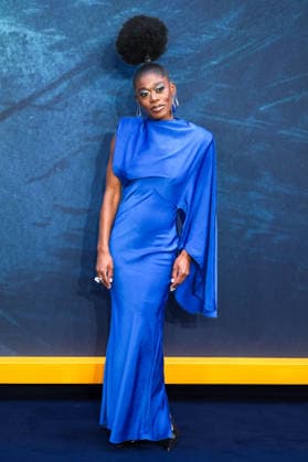 Akiya Henry at the world premiere of the Sky Now series *War* at the Odeon Luxe Leicester Square in London, September 16, 2026 Foto:xJ.xEdwardsx xFuturexImagex war_6910