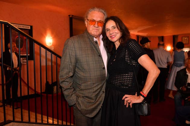 Michael Brandner and his wife Karin at the premiere of Oktoberfest: A Musical—Beinah wahr¦ An Almost True Story, a comedy at the Bayerischer Hof in Munich on September 16, 2026