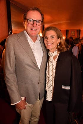 Franz Georg Strauß and his wife Birgit attend the premiere of Oktoberfest: A Musical—Beinah wahr (An Almost True Story), a comedy at the Bayerischer Hof in Munich on September 16, 2026