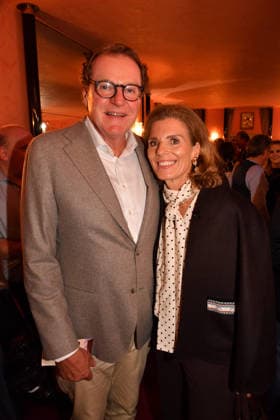Franz Georg Strauß and his wife Birgit attend the premiere of Oktoberfest: A Musical—Beinah wahr¦ An Almost True Story, a comedy at the Bayerischer Hof in Munich on September 16, 2026