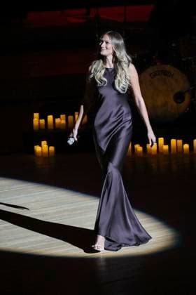ABB LEONY: German pop singer Leony performing at a concert in the main hall of the Elbphilharmonie during the E On New Energy Experience on September 16, 2026, in Hamburg
