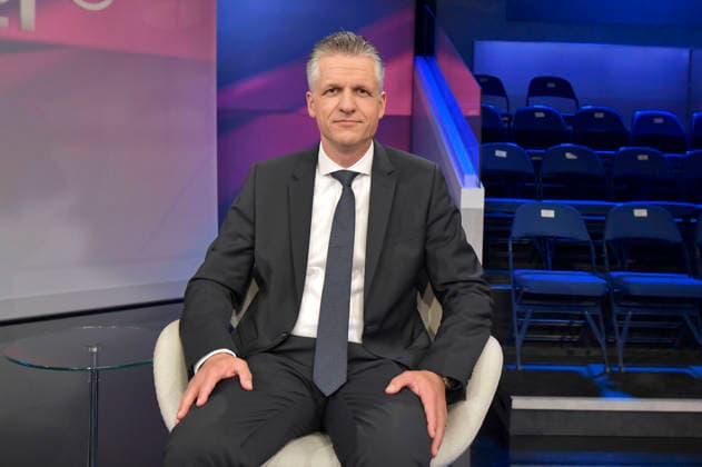 Thorsten Frei on the ARD talk show *maischberger* at the studio in Berlin-Adlershof, Berlin, September 16, 2026 Foto:xM.xBehrensx xFuturexImagex maischberger1609_6914