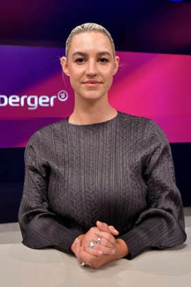 Victoria Reichelt on the ARD talk show *maischberger* at the studio in Berlin-Adlershof, Berlin, September 16, 2026 Foto:xM.xBehrensx xFuturexImagex maischberger1609_6925