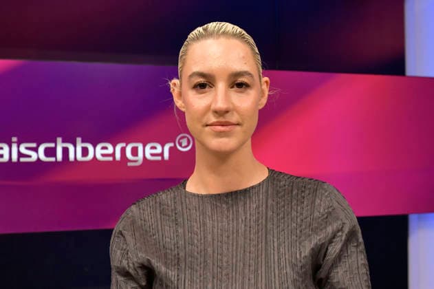 Victoria Reichelt on the ARD talk show *maischberger* at the studio in Berlin-Adlershof, Berlin, September 16, 2026 Foto:xM.xBehrensx xFuturexImagex maischberger1609_6928