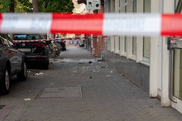 Two Explosions Rock Frankfurt; Stores Severely Damaged;