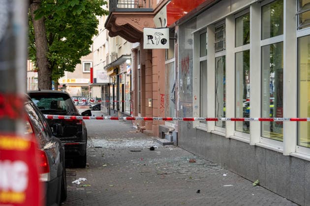 Two Explosions Rock Frankfurt; Stores Severely Damaged;