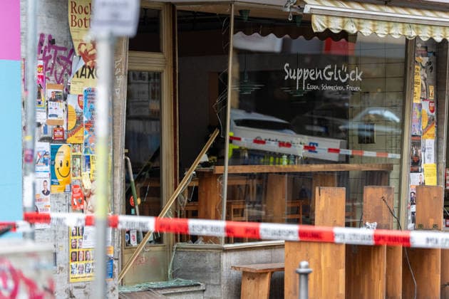 Two Explosions Rock Frankfurt; Stores Severely Damaged;