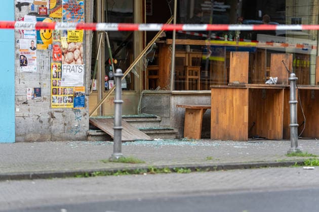Two Explosions Rock Frankfurt; Stores Severely Damaged; Series