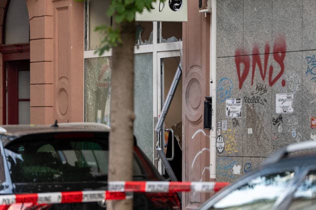 Two Explosions Rock Frankfurt; Stores Severely Damaged; Series