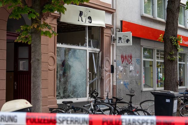 Two Explosions Rock Frankfurt; Stores Severely Damaged; Series