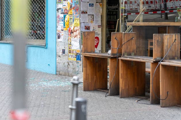 Two Explosions Rock Frankfurt; Stores Severely Damaged; Series