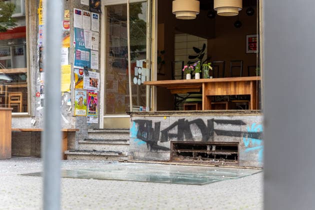 Two Explosions Rock Frankfurt; Stores Severely Damaged;