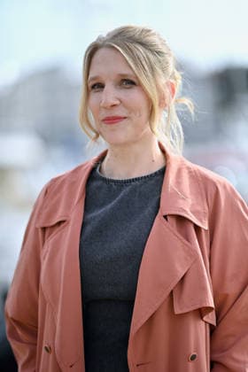 La Rochelle Faussaires Photocall FC Clémence Madeleine-Perdrillat attend the Faussaires Photocall at the 28th La Rochelle Fiction Festival on September 17, 2026 in La Rochelle, France. Photo by Franck Castel ABACAPRESS.COM La Rochelle  Copyright: xCastelxFranck ABACAx