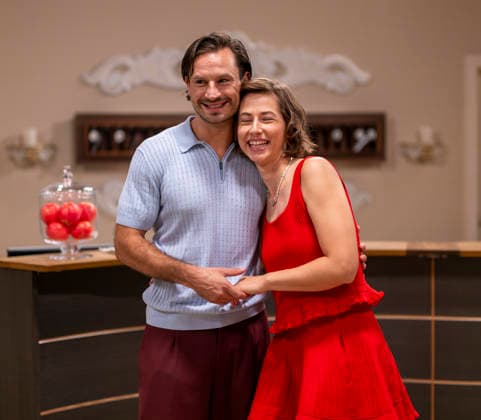 September 16, 2026, ARD telenovela *STURM DER LIEBE*, photo shoot for Season 23 on the film set in Munich, at Bavaria Film in Geiselgasteig, in the studio set of the fictional Hotel Fürstenhof. The new season premieres on November 4, 2026. Actress Pippa Fee Rupperti, who plays Emilia