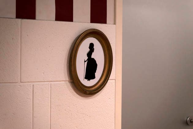 September 16, 2026, ARD telenovela *Sturm der Liebe*, photo shoot for Season 23 on the film set in Munich, at Bavaria Film in Geiselgasteig, in the studio set of the fictional Hotel Fürstenhof women’s restroom, September 16, 2026, ARD series *Sturm der Liebe*, September 16, 2026; ARD series *Sturm der Liebe*
