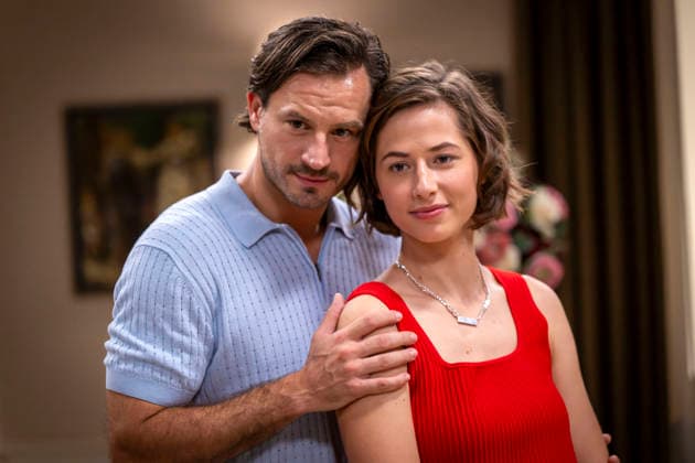September 16, 2026, ARD telenovela *STURM DER LIEBE*, photo shoot for Season 23 on the film set in Munich, at Bavaria Film in Geiselgasteig, in the studio set of the fictional Hotel Fürstenhof. The new season premieres on November 4, 2026, featuring actress Pippa Fee Rupperti as Emil