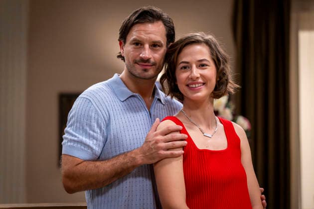 September 16, 2026, ARD telenovela *STURM DER LIEBE*, photo shoot for Season 23 on the film set in Munich, at Bavaria Film in Geiselgasteig, in the studio set of the fictional Hotel Fürstenhof. The new season premieres on November 4, 2026, featuring actress Pippa Fee Rupperti as Emil