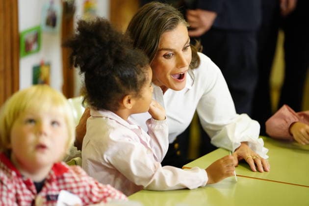 17-09-2026 Oviedo Queen Letizia at the opening of the schoolyear 2026 2027 at the Gesta Public School in Oviedo. No Spain Â  Copyright: xPPEx