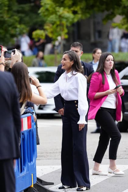 17-09-2026 Oviedo Queen Letizia at the opening of the schoolyear 2026 2027 at the Gesta Public School in Oviedo. No Spain Â  Copyright: xPPEx