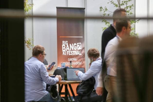 Berlin, Germany, September 17, 2026: Visitors at the BIG BANG KI Festival venue Copyright: xdtsxNachrichtenagenturx dts_135061