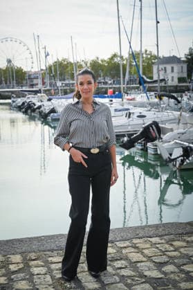 La Rochelle TV Fiction Festival 2026 Photocall September 17, 28th La Rochelle TV Fiction Festival 28th edition of the La Rochelle TV Fiction Festival Photocall for On aboie en silence by Melanie Doutey 459739 September 17, 2026 France  Copyright: xBarbaraxNeymanx xStarfacex STAR_459739_016