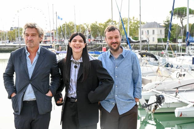 La Rochelle TV Fiction Festival 2026 Photocall September 17, 28th La Rochelle TV Fiction Festival 28th edition of the La Rochelle TV Fiction Festival Photocall for Faussaires Louis DO de Lencquesaing, Soko, Baptiste Sornin 459739 September 17, 2026 France  Copyright: xBarbaraxNeymanx xStarfacex STAR_459739_056