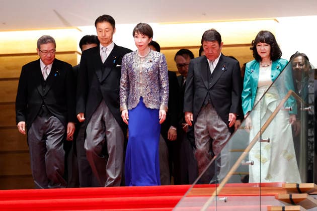 September 17, 2026, Tokyo, Japan: Japan s Prime Minister Sanae Takaichi (front C) and her new cabinet ministers at prime minister s official residence in Tokyo. Tokyo Japan - ZUMAm191 20260917_aap_m191_003 Copyright: xRodrigoxReyesxMarinx