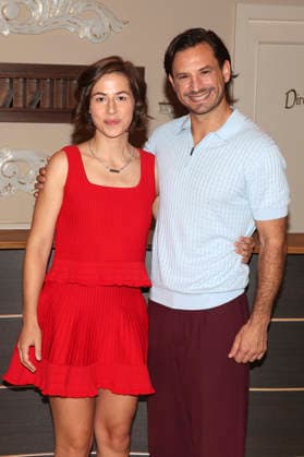 Pippa Fee Rupperti and Jaime Krsto Ferkic during a photo shoot on the set of the ARD TV series *Sturm der Liebe* in Studio 4 5 at Bavaria Film Grünwald, September 16, 2026 Foto:xAgenturxWehnertx xGränzdörferx xFuturexImagex sturm_6907