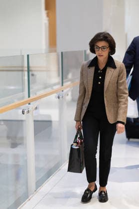Rachida Dati trial on corruption charges - Paris Former French culture minister Rachida Dati arrives at the Paris courthouse for her trial on corruption charges, along with Former Renault-Nissan executive Carlos Ghosn, in Paris on September 17, 2026. Photo by Raphael Lafargue ABACAPRESS.COM Paris France  Copyright: xLafarguexRaphael ABACAx