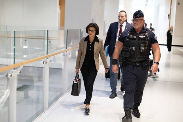 Rachida Dati trial on corruption charges - Paris Former French culture minister Rachida Dati arrives at the Paris courthouse for her trial on corruption charges, along with Former Renault-Nissan executive Carlos Ghosn, in Paris on September 17, 2026. Photo by Raphael Lafargue ABACAPRESS.COM Paris France  Copyright: xLafarguexRaphael ABACAx