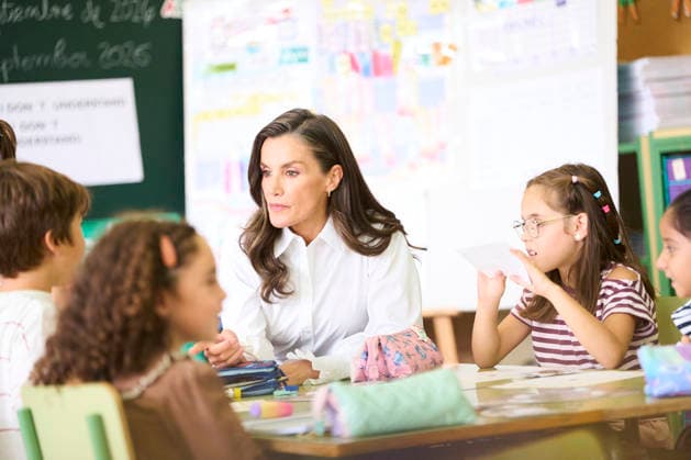 September 17, 2026, Oviedo, Asturias, Spain: Queen Letizia of Spain attends the Opening of the School Year 2026 2027 at Gesta Primary School on September 17, 2026 in Oviedo, Spain Oviedo Spain  - ZUMAg15_ 20260917_zaf_g15_110 Copyright: xJackxAbuinx
