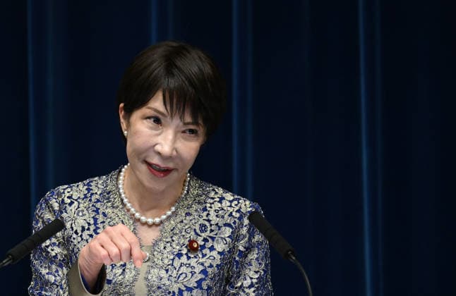September 17, 2026, Tokyo, Japan: Japanese Prime Minister Sanae Takaichi holds a press conference after a cabinet reshuffle at the prime minister s office in Tokyo on September 17, 2026. - The cabinet reshuffle aimed at solidifying the ruling coalition and advancing a food tax cut despite concerns over how it will be financed. Tokyo Japan - ZUMAz114 20260917_zih_z114_005 Copyright: xPOOLx
