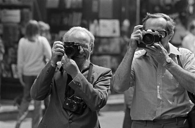 My colleagues are photo reporters 912027 21.06.1981 A walk across Budapest. Anatoliy Garanin Sputnik Hungary  Copyright: xAnatoliyxGaraninx
