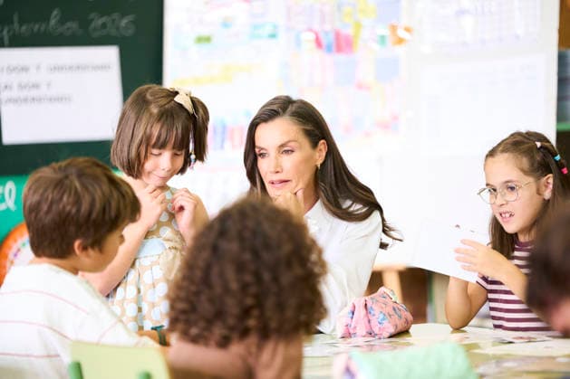 September 17, 2026, Oviedo, Asturias, Spain: Queen Letizia of Spain attends the Opening of the School Year 2026 2027 at Gesta Primary School on September 17, 2026 in Oviedo, Spain Oviedo Spain  - ZUMAg15_ 20260917_zaf_g15_122 Copyright: xJackxAbuinx