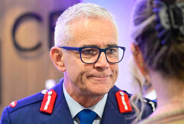Sean Clancy, Chairman of the European Union Military Committee (CEUMC), at the IISS Prague Defence Summit 2026, in Prague, Czech Republic, on September 17, 2026. (CTKxPhoto RomanxVondrous) CTKPhotoP2026091705354  CTKPhotoP2026091705354