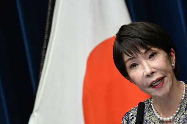 September 17, 2026, Tokyo, Japan: Japanese Prime Minister Sanae Takaichi holds a press conference after a cabinet reshuffle at the prime minister s office in Tokyo on September 17, 2026. - The cabinet reshuffle aimed at solidifying the ruling coalition and advancing a food tax cut despite concerns over how it will be financed. Tokyo Japan  - ZUMAz114 20260917_zih_z114_015 Copyright: xPOOLx