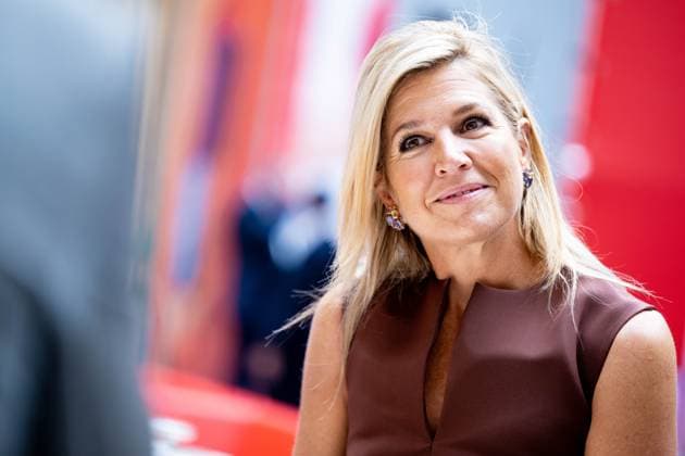 Amsterdam, The Netherlands, 2026-09-17 12:57:15 AMSTERDAM, 17-09-2026, HEMA Queen Maxima pays a working visit to HEMA in Amsterdam. HEMA, the Hollandsche Eenheidsprijzen Maatschappij Amsterdam, celebrates its 100th anniversary this year. PHOTO: NLBeeld Patrick van Emst Credit: NL Beeld Patrick van Emst  Copyright: xx x