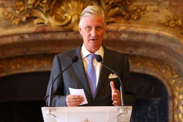 King Philippe of Belgium receives BeHeroes BRUSSELS, BELGIUM - SEPTEMBER 17 : King Philippe of Belgium receives twelve heroes from the BeHeroes initiative at the Royal Palace pictured on September 17, 2026 in Brussels, Belgium, 17 09 2026 Brussels Belgium  Copyright: xXpix