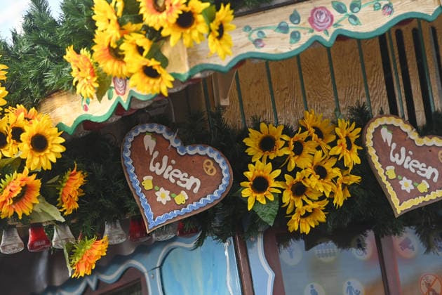 Hearts at an Oktoberfest Food Stand: Press Tour Ahead of the 191st Oktoberfest in 2026 on September 17, 2026