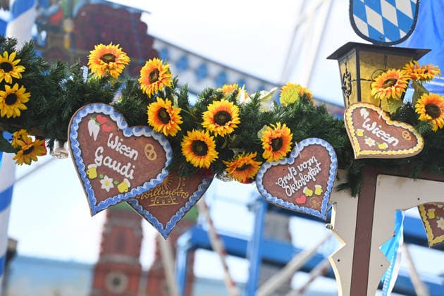 Hearts at an Oktoberfest Food Stall: Press Tour Ahead of the 191st Oktoberfest in 2026 on September 17, 2026