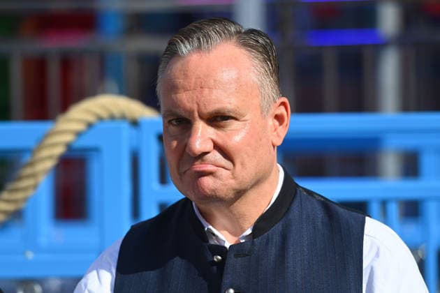Christian SCHARPF, Wiesn Director, single image, cropped close-up, portrait, press tour ahead of the 191st Oktoberfest 2026 on September 17, 2026