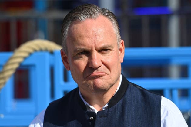 Christian SCHARPF, Wiesn Director, single image, cropped close-up, portrait, press tour ahead of the 191st Oktoberfest 2026 on September 17, 2026